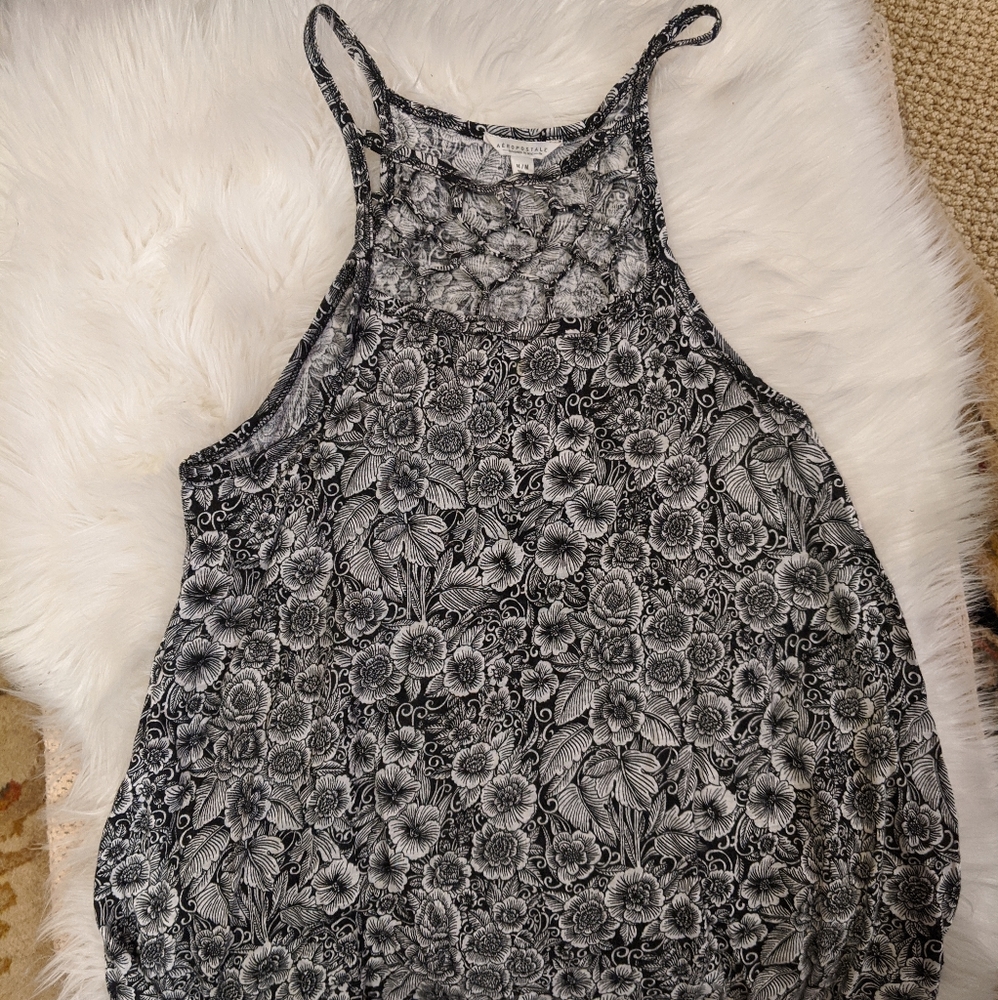 Floral Tunic Tank Top
